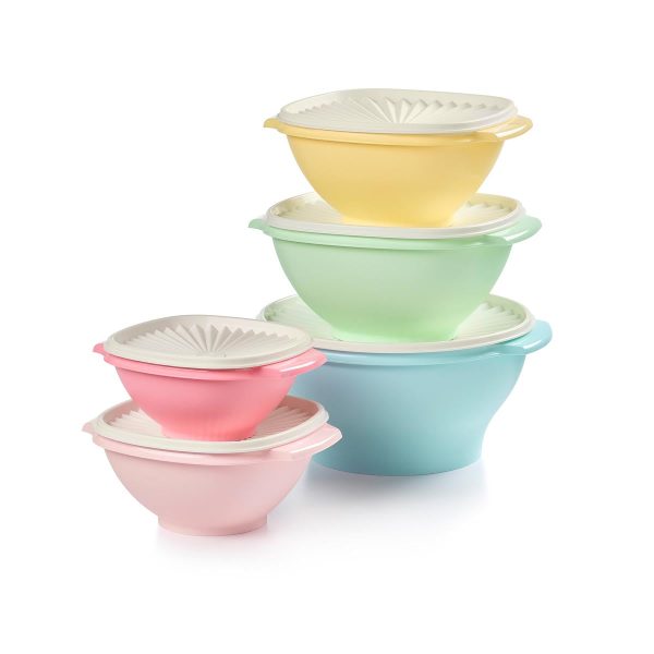Tupper Ware Vintage Servalier® Bowl | 5-Piece Set